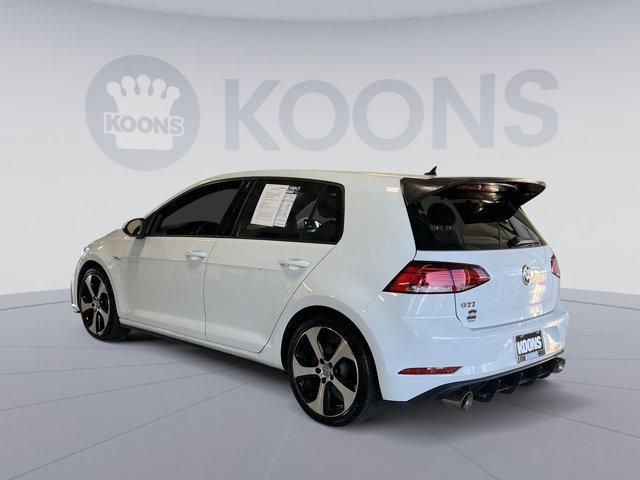 used 2018 Volkswagen Golf GTI car, priced at $19,500