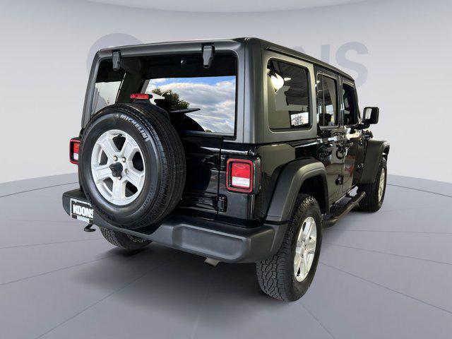 used 2021 Jeep Wrangler Unlimited car, priced at $28,700