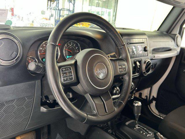 used 2015 Jeep Wrangler Unlimited car, priced at $15,500