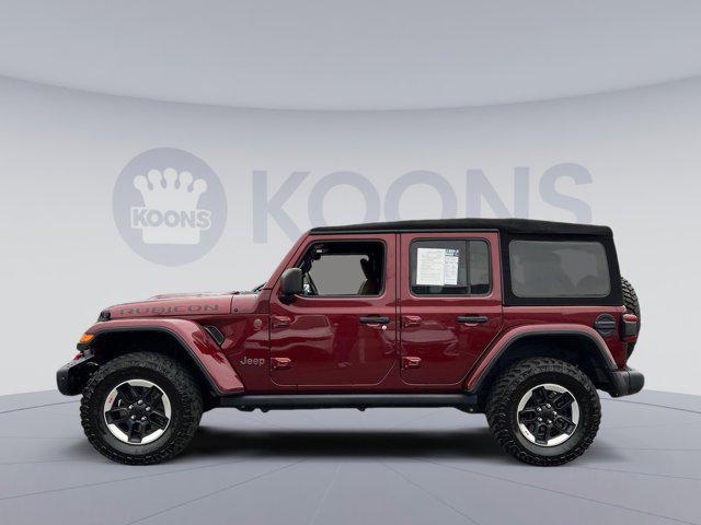 used 2021 Jeep Wrangler Unlimited car, priced at $31,500