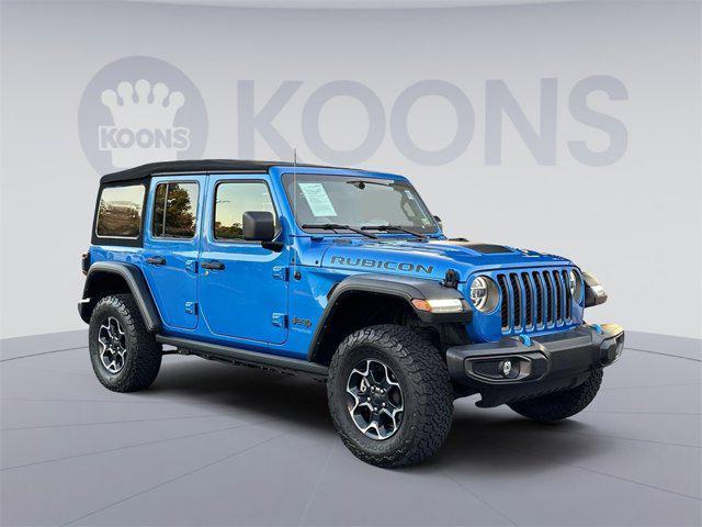 used 2022 Jeep Wrangler Unlimited car, priced at $39,200