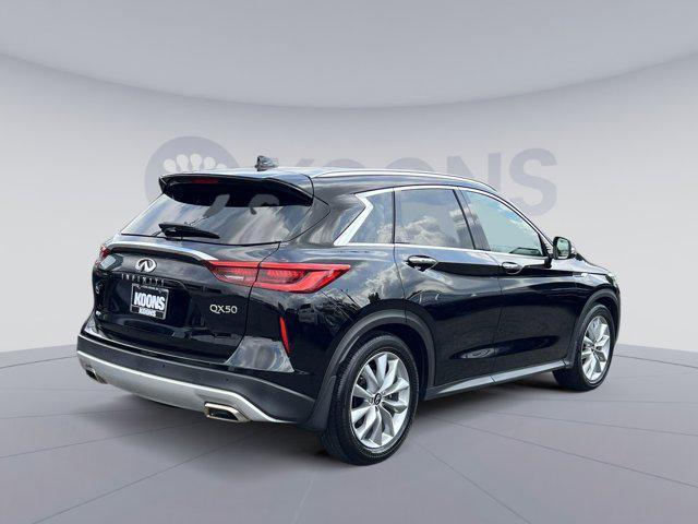 used 2021 INFINITI QX50 car, priced at $29,050