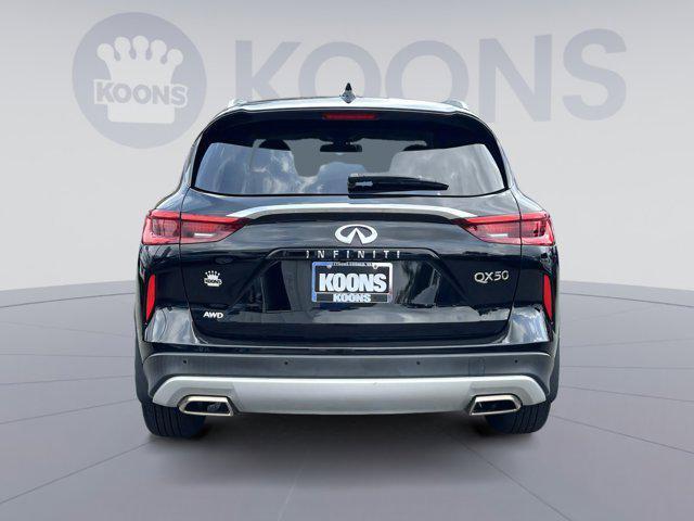 used 2021 INFINITI QX50 car, priced at $29,050