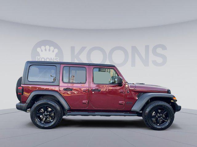 used 2021 Jeep Wrangler Unlimited car, priced at $30,500