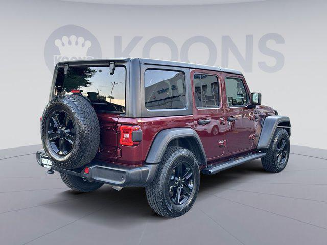 used 2021 Jeep Wrangler Unlimited car, priced at $30,500
