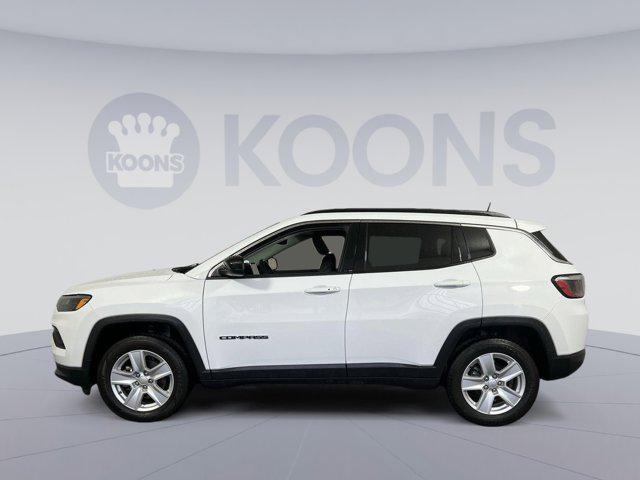 used 2022 Jeep Compass car, priced at $20,500