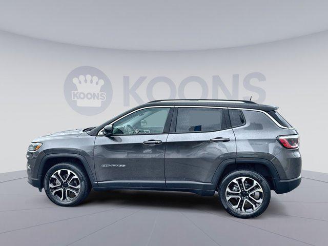 used 2022 Jeep Compass car, priced at $23,500
