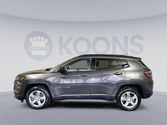 used 2023 Jeep Compass car, priced at $21,500