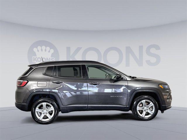 used 2023 Jeep Compass car, priced at $21,500