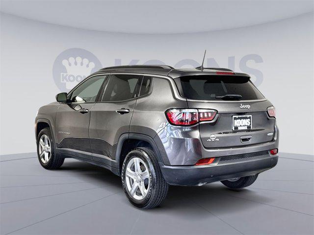 used 2023 Jeep Compass car, priced at $21,500