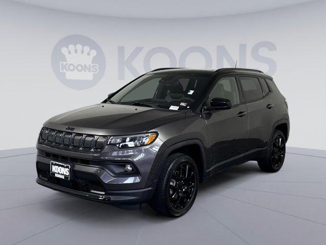 used 2022 Jeep Compass car, priced at $24,500