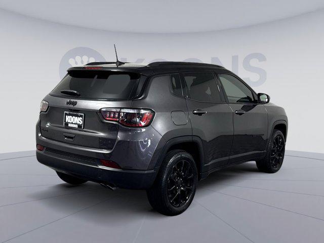 used 2022 Jeep Compass car, priced at $24,500