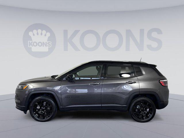 used 2022 Jeep Compass car, priced at $24,500
