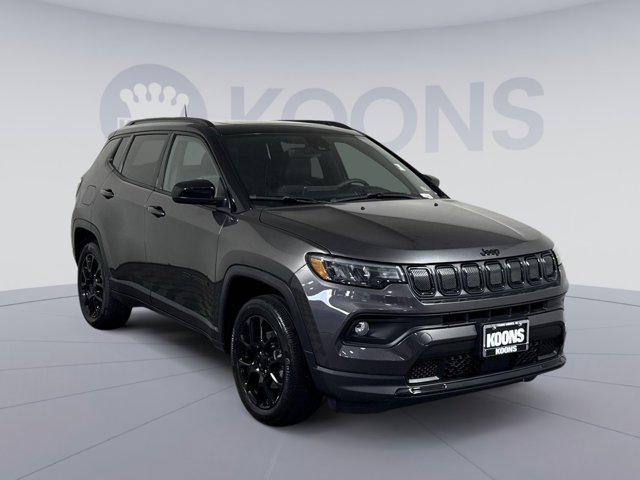 used 2022 Jeep Compass car, priced at $24,500