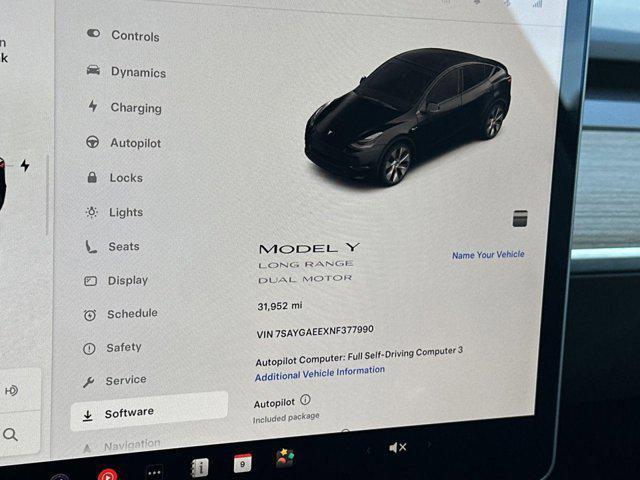 used 2022 Tesla Model Y car, priced at $28,000