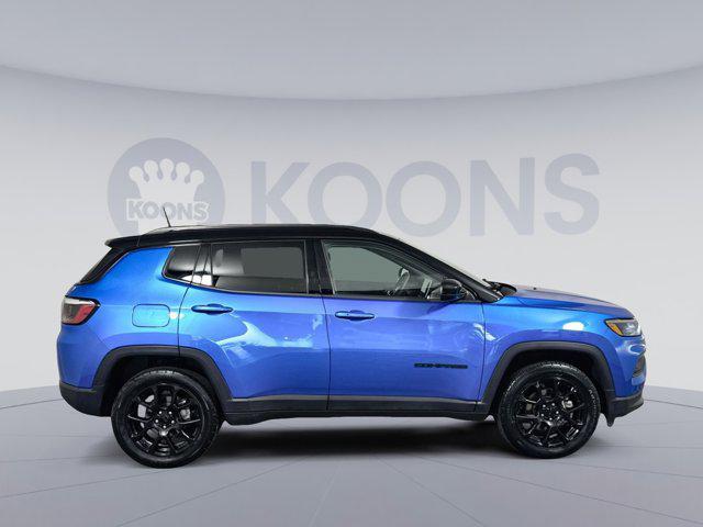 used 2022 Jeep Compass car, priced at $21,500