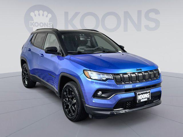 used 2022 Jeep Compass car, priced at $21,500