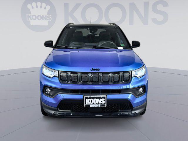 used 2022 Jeep Compass car, priced at $21,500