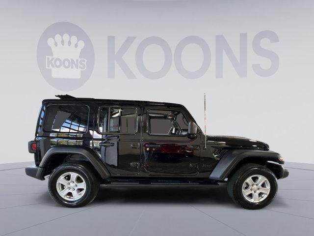 used 2022 Jeep Wrangler Unlimited car, priced at $31,700