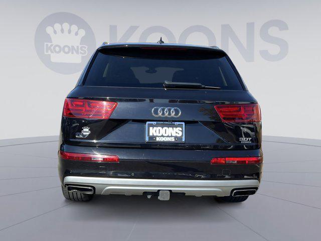 used 2018 Audi Q7 car, priced at $21,000