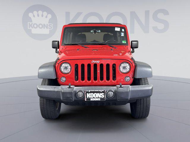 used 2017 Jeep Wrangler Unlimited car, priced at $19,500