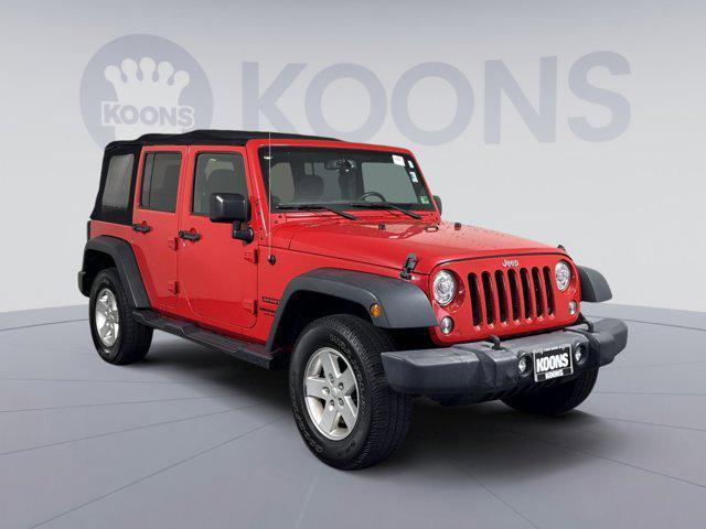 used 2017 Jeep Wrangler Unlimited car, priced at $19,500