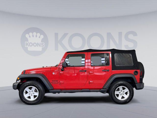 used 2017 Jeep Wrangler Unlimited car, priced at $19,500