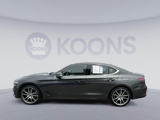 used 2022 Genesis G70 car, priced at $29,500