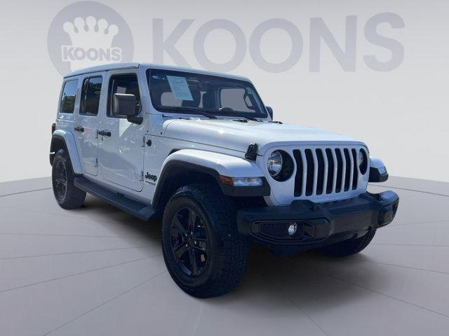 used 2021 Jeep Wrangler Unlimited car, priced at $34,000