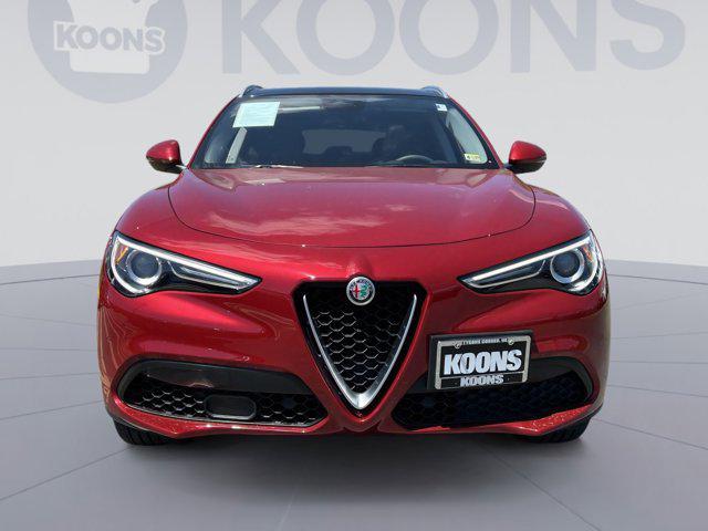 used 2018 Alfa Romeo Stelvio car, priced at $20,000