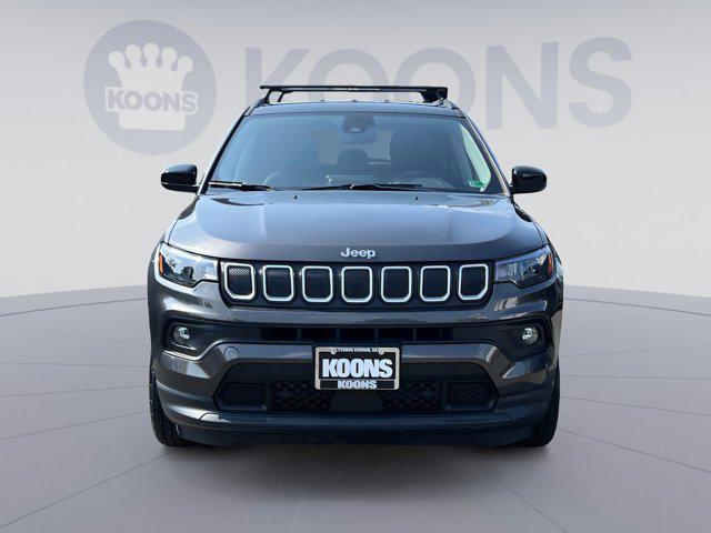 used 2022 Jeep Compass car, priced at $18,500