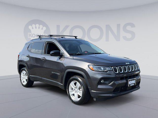 used 2022 Jeep Compass car, priced at $18,500