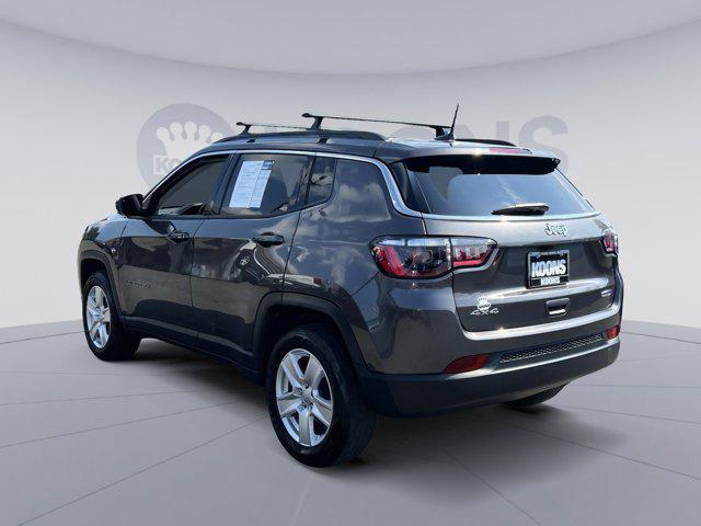 used 2022 Jeep Compass car, priced at $18,500
