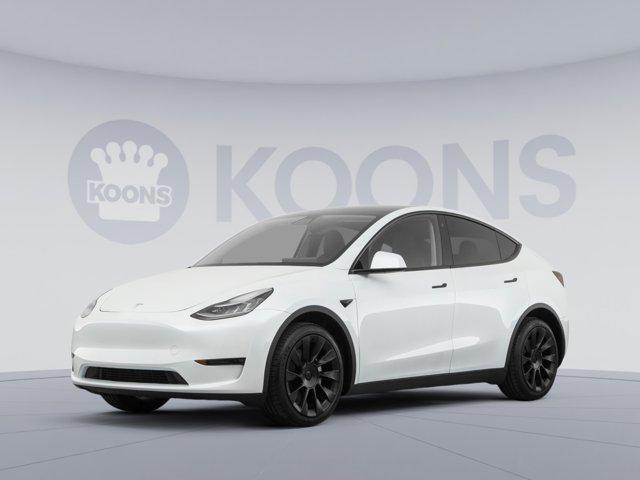 used 2021 Tesla Model Y car, priced at $28,000