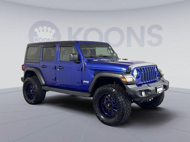 used 2020 Jeep Wrangler Unlimited car, priced at $26,000