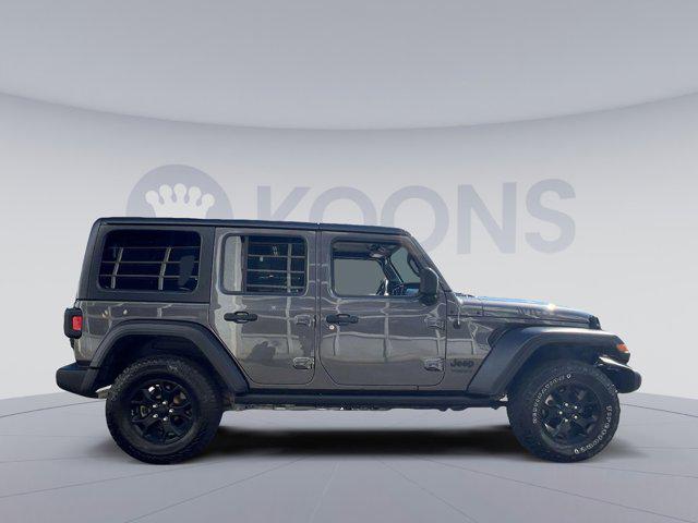 used 2021 Jeep Wrangler car, priced at $30,500