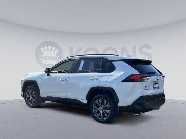 used 2022 Toyota RAV4 Hybrid car, priced at $32,500