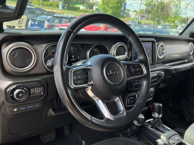 used 2022 Jeep Wrangler Unlimited 4xe car, priced at $31,500