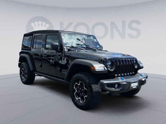 used 2022 Jeep Wrangler Unlimited 4xe car, priced at $31,500