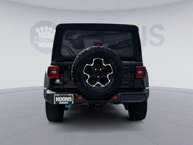 used 2022 Jeep Wrangler Unlimited 4xe car, priced at $31,500