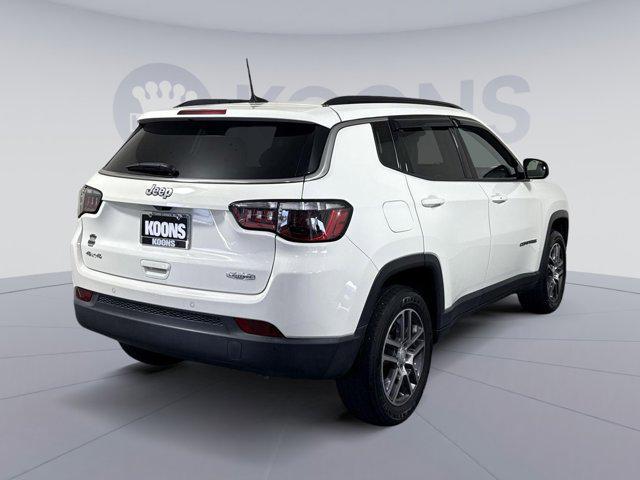 used 2020 Jeep Compass car, priced at $18,500