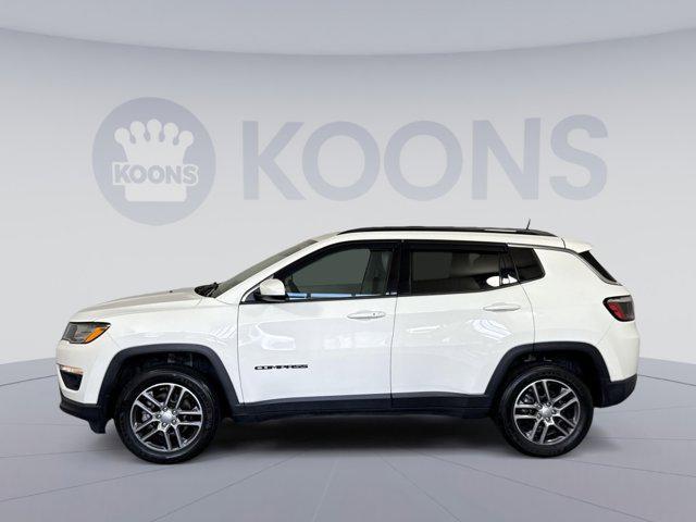 used 2020 Jeep Compass car, priced at $18,500