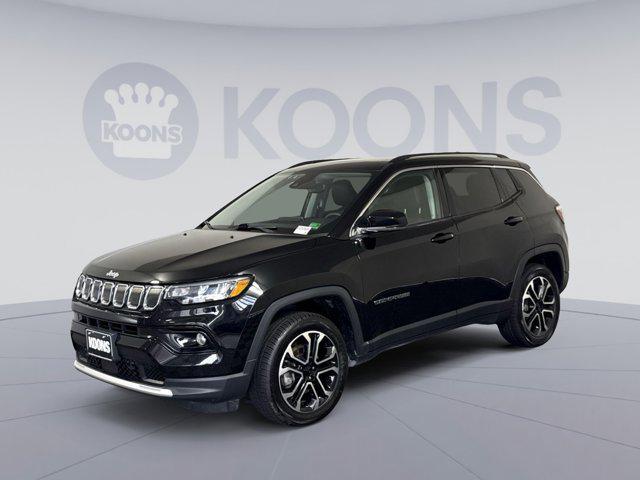 used 2022 Jeep Compass car, priced at $21,000