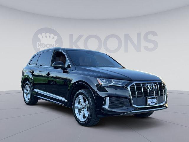 used 2021 Audi Q7 car, priced at $34,500