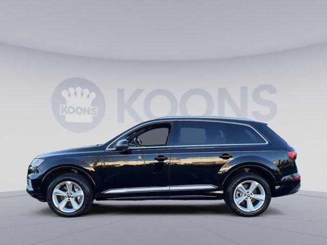 used 2021 Audi Q7 car, priced at $34,500