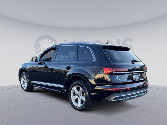 used 2021 Audi Q7 car, priced at $34,500