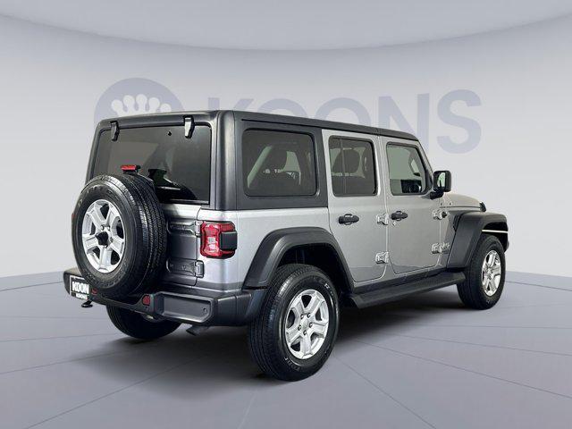 used 2021 Jeep Wrangler Unlimited car, priced at $28,500