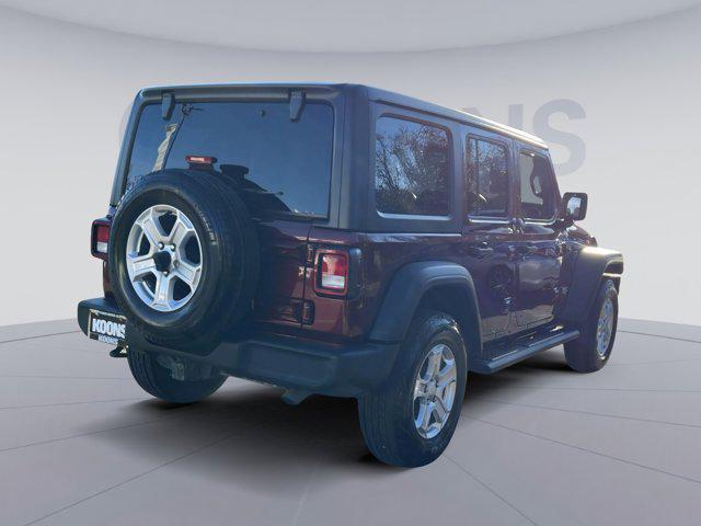 used 2021 Jeep Wrangler Unlimited car, priced at $27,500