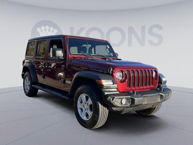 used 2021 Jeep Wrangler Unlimited car, priced at $27,500