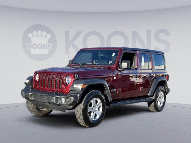 used 2021 Jeep Wrangler Unlimited car, priced at $29,000